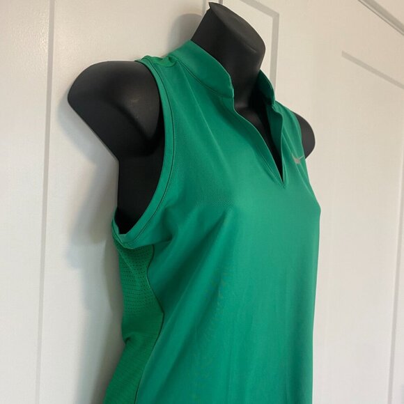 NWT Nike Dri-fit Activewear Athletic Sleeveless Shirt Tennis Golf Top Size Small - Picture 2 of 8